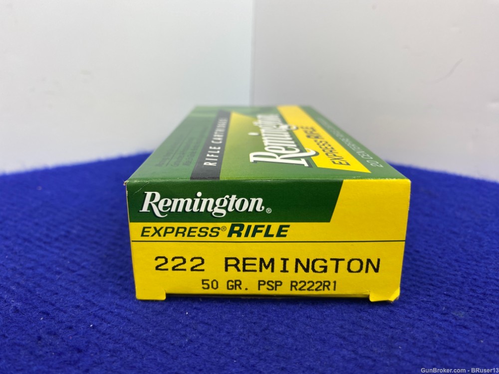 Remington 222 Rem 40 Rounds * VERY DESIRABLE AMMO * 50 grain-img-6