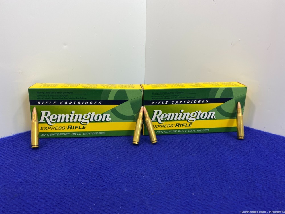 Remington 222 Rem 40 Rounds * VERY DESIRABLE AMMO * 50 grain-img-0