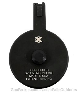 X-PRODUCTS MODEL X-14 50 ROUND M14/M1A DRUM MAG-img-0