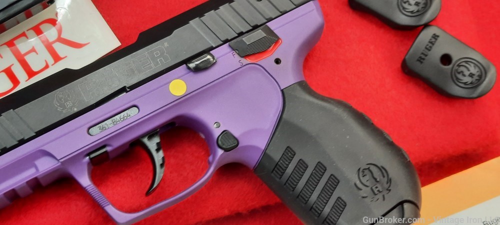 Ruger SR22 .22LR 3.5" Purple/Black *Talo Edition* 03606 NIB! NR-img-13