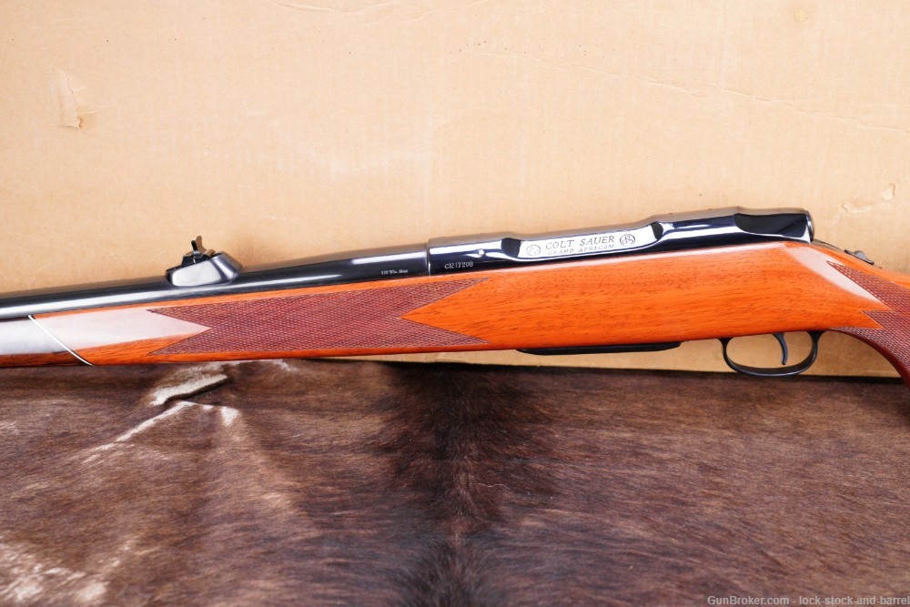 Colt Sauer Grand African .458 Winchester Magnum Bolt Action Rifle MFD 1978-img-9