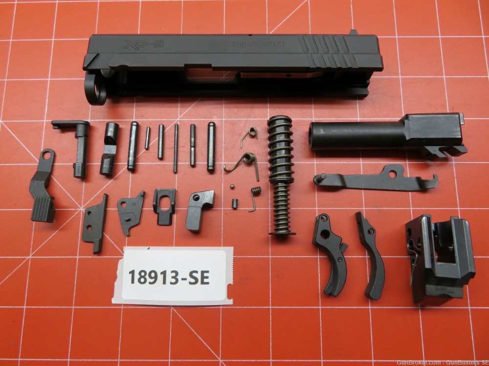 Springfield XD-9 Sub-Compact 9mm Repair Parts #18913-SE-img-1