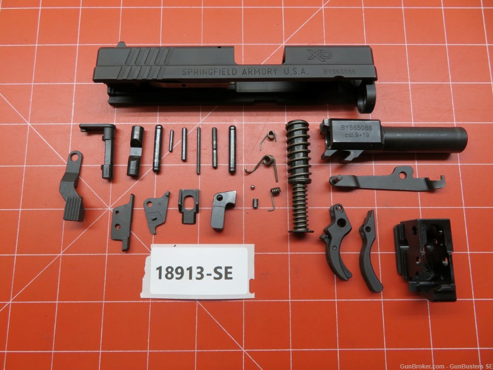 Springfield XD-9 Sub-Compact 9mm Repair Parts #18913-SE-img-0