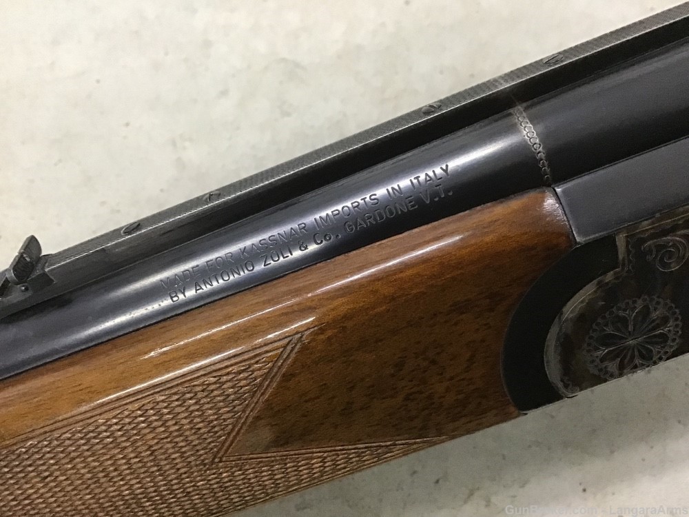 Italian Made Antonio Zoli Combination Gun .222 Rem/12 Gauge Made 1969 C&R-img-20