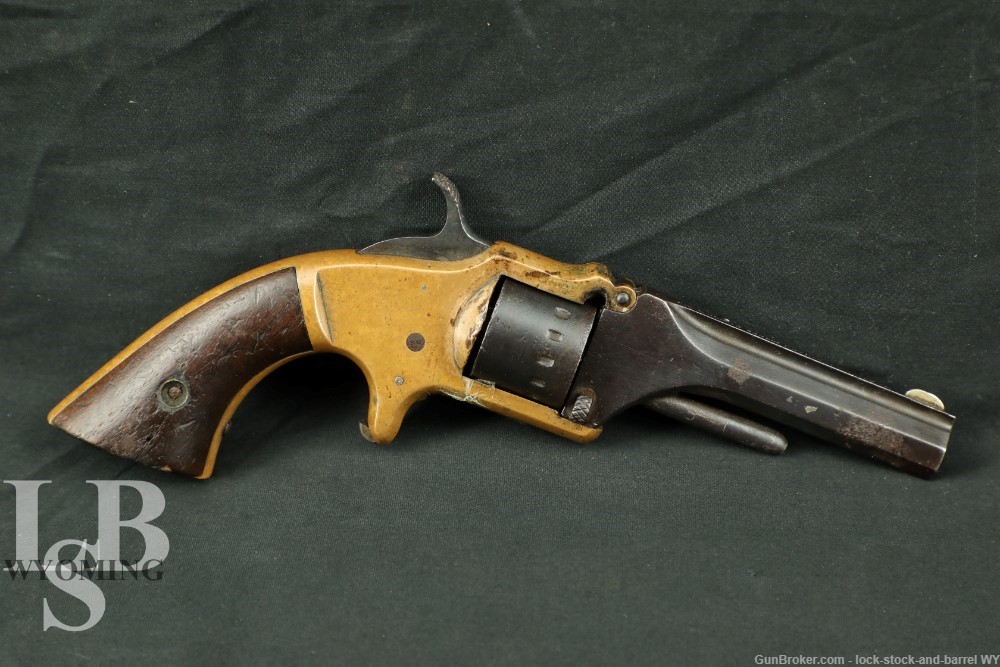 American Standard Tool Manhattan Firearms .22 Short Pocket Revolver Antique-img-0