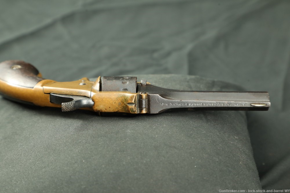 American Standard Tool Manhattan Firearms .22 Short Pocket Revolver Antique-img-7