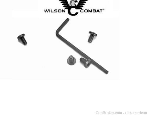Wilson Combat 1911 Grip Screws, Hex Head, Blued, Package of 4 # 313B-img-0