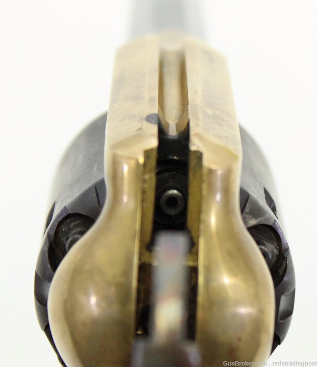 Pietta 1858 Remington 7 3/4" 44 Cal Cap & Barrel Percussion Revolver w/ Box-img-9