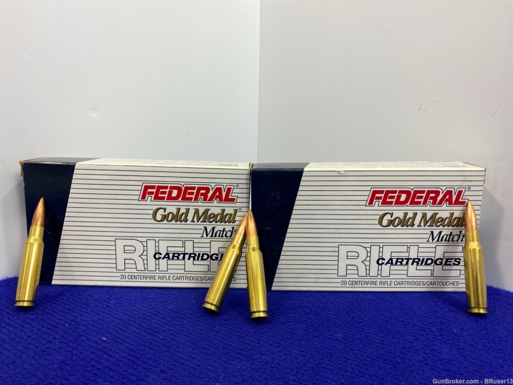 Federal Gold Medal Match  308 Win. Match 40 Rounds * POWERFUL PROFICIENCY *-img-4