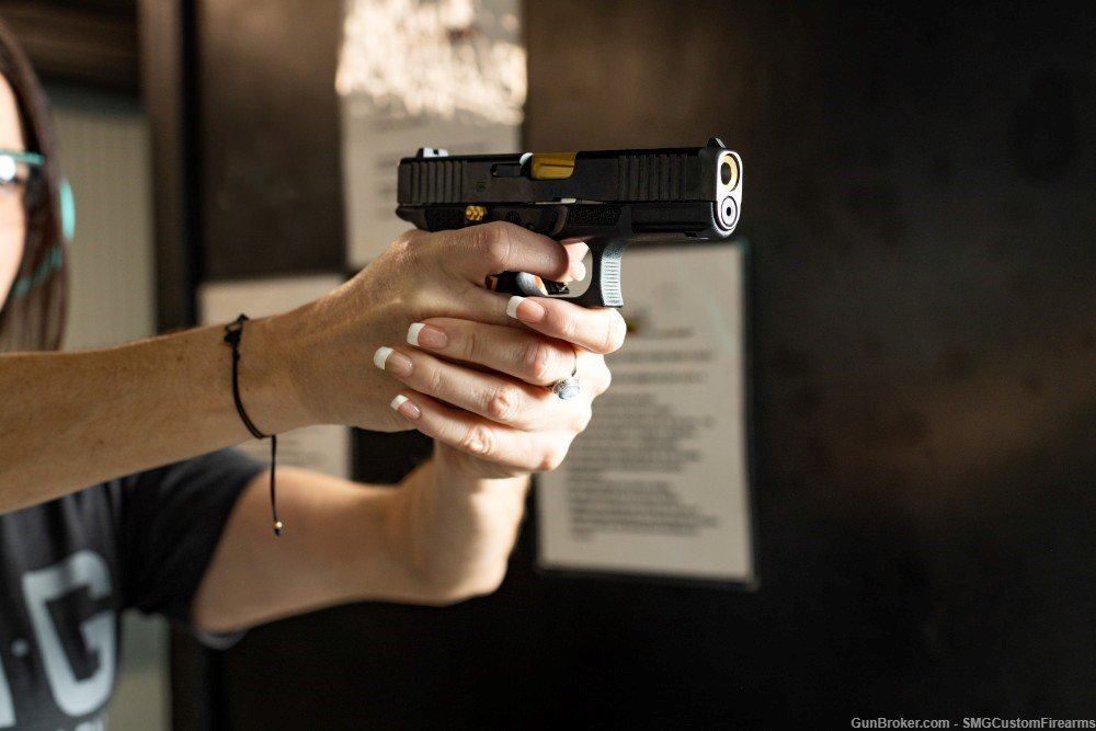 Glock 19 Gen5 Custom Laser Stippled Tyrant 9mm 15+1-img-6
