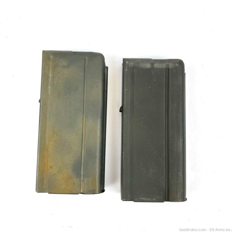 Pair of M1 Carbine 15 Round Magazines w/ GI Pouch - Used-img-1