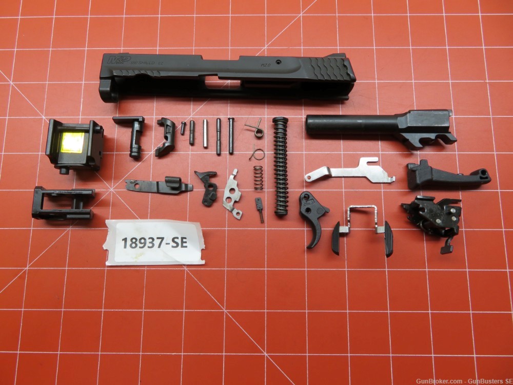 Smith & Wesson M&P 380 Shield EZ w/ Laser .380 Auto  Repair Parts #18937-SE-img-1