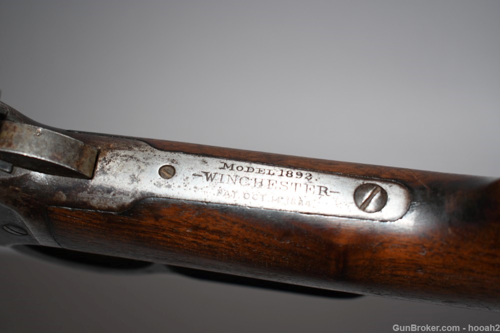 1st Year 4 Digit Winchester Model 1892 Lever Rifle Octagon 38 WCF 38-40-img-23