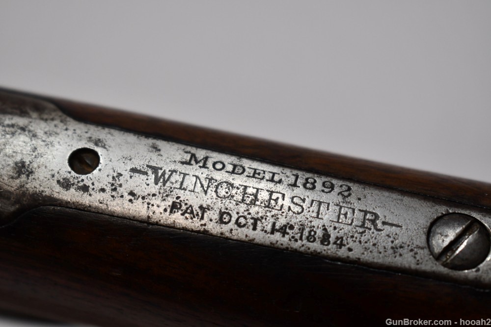 1st Year 4 Digit Winchester Model 1892 Lever Rifle Octagon 38 WCF 38-40-img-40