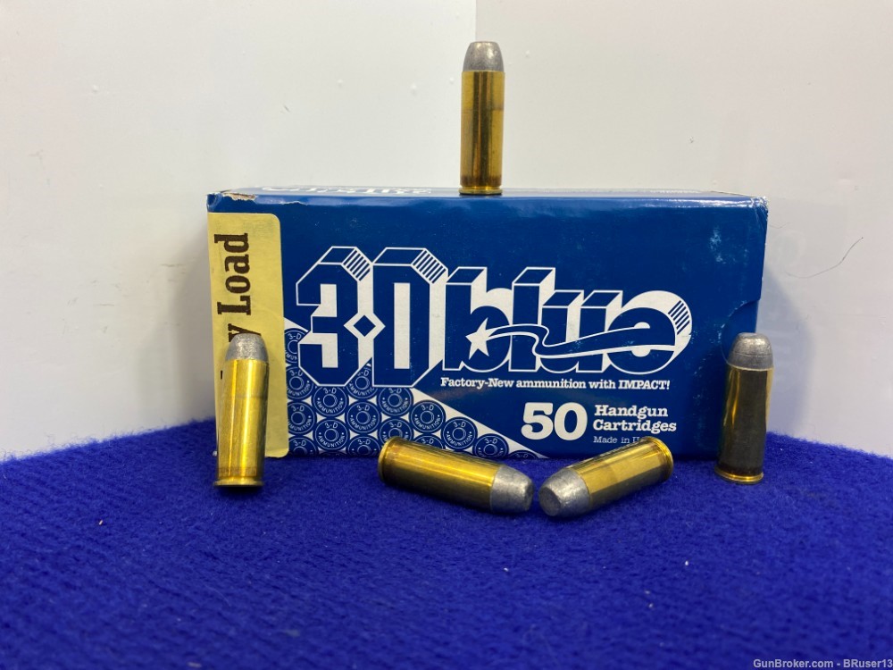 3D Blue 45 Colt 50 Rounds * HIGH PERFORMANCE AMMO *-img-2
