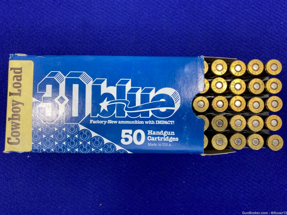3D Blue 45 Colt 50 Rounds * HIGH PERFORMANCE AMMO *-img-4