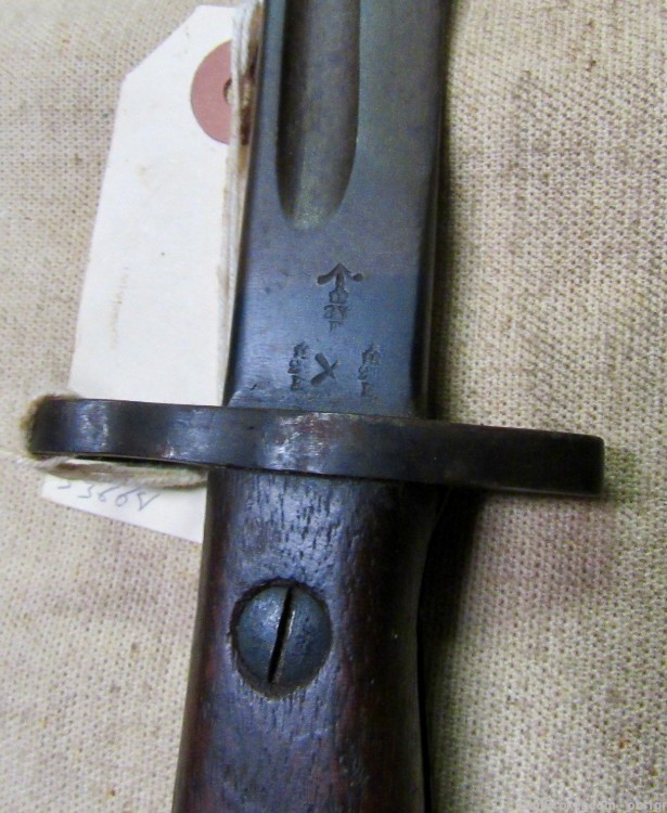 WWI British Sanderson 1907 Enfield Rifle Bayonet 1917-img-7
