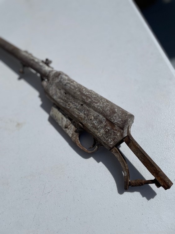 Relic Remington Woodmaster 831 pulled from Arkansas River !-img-4