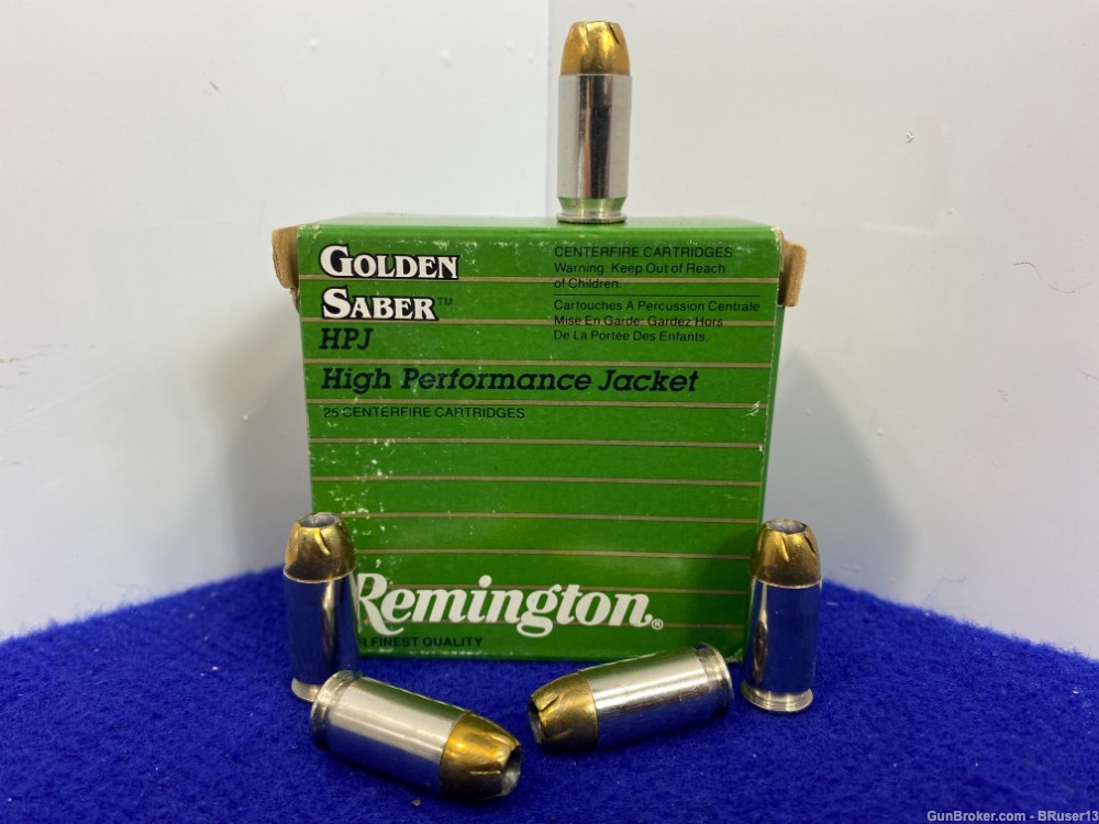 Remington Golden Saber 45 Auto 25 Rounds *EXTREMELY COLLECTABLE AMMO*-img-3