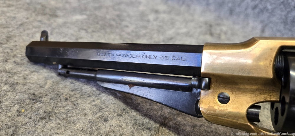 Pietta 1858 Remington Navy 36 cal 6.5" Black Powder Revolver | No FFL-img-4