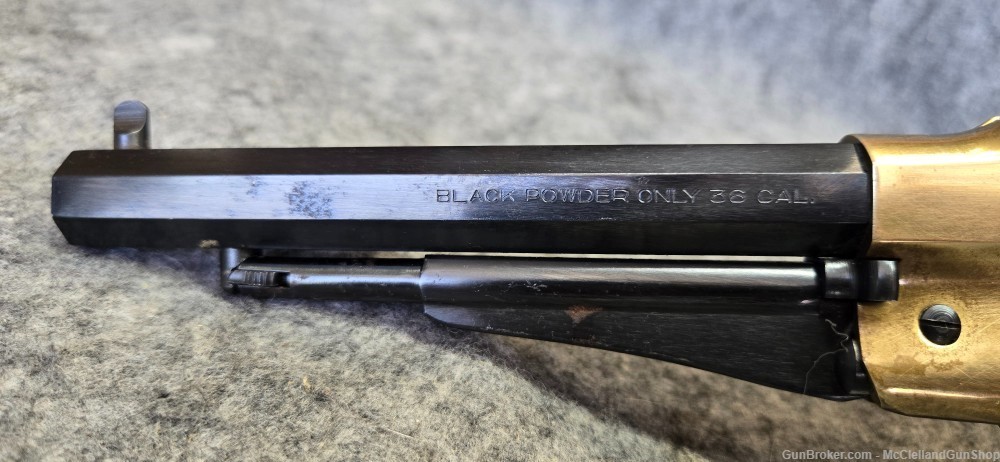 Pietta 1858 Remington Navy 36 cal 6.5" Black Powder Revolver | No FFL-img-5