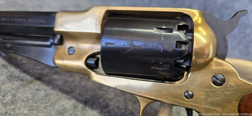Pietta 1858 Remington Navy 36 cal 6.5" Black Powder Revolver | No FFL-img-3