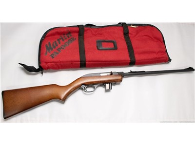 Marlin Model 70P “Papoose” .22LR Semi-Auto Takedown Rifle with Case