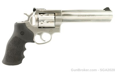 Ruger, GP100 357 Magnum, 6" Barrel, Stainless Steel,-img-0