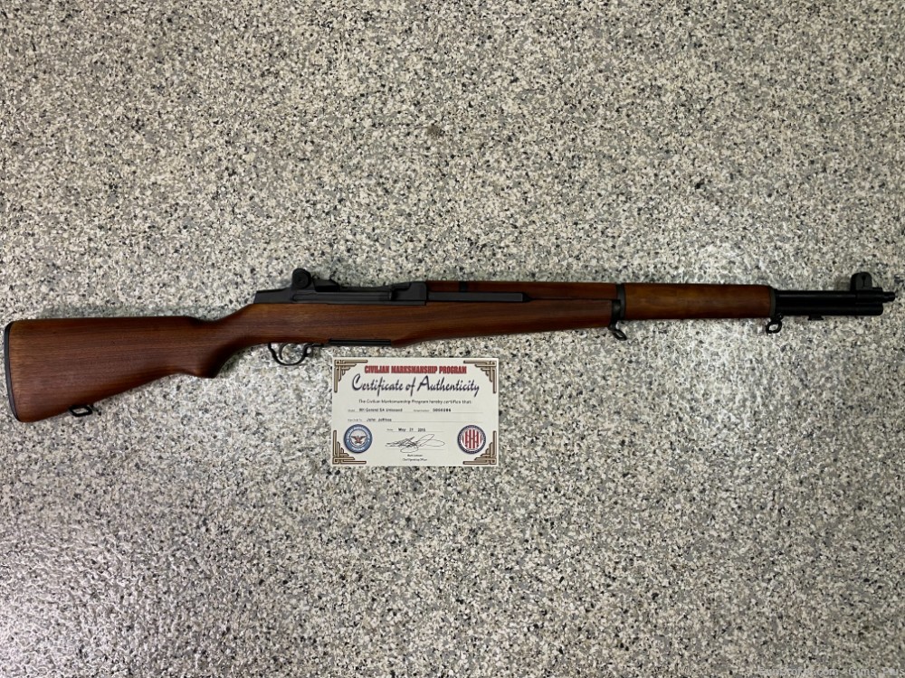 CMP Springfield M1 Garand Unissued Post WWII Production-img-0