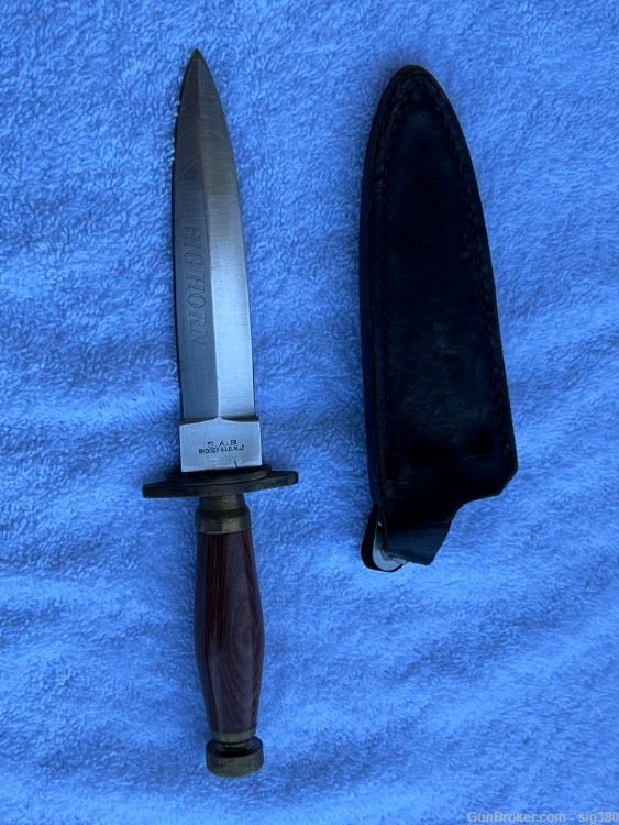 BIGHORN S.A.B. BOOT DAGGER WITH CLIP SCABBARD-img-4