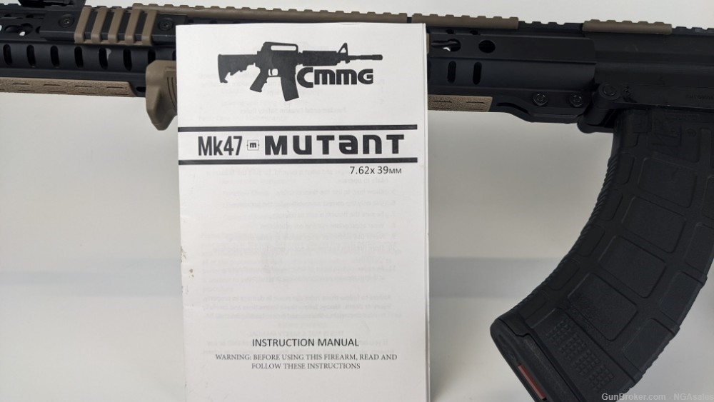 CMMG|MK47 The Mutant|7.62x39 18" Barrel|Very Good Condition-img-3
