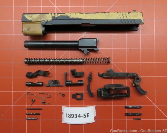 Springfield XD-9 Tactical 9mm Repair Parts #18934-SE-img-1