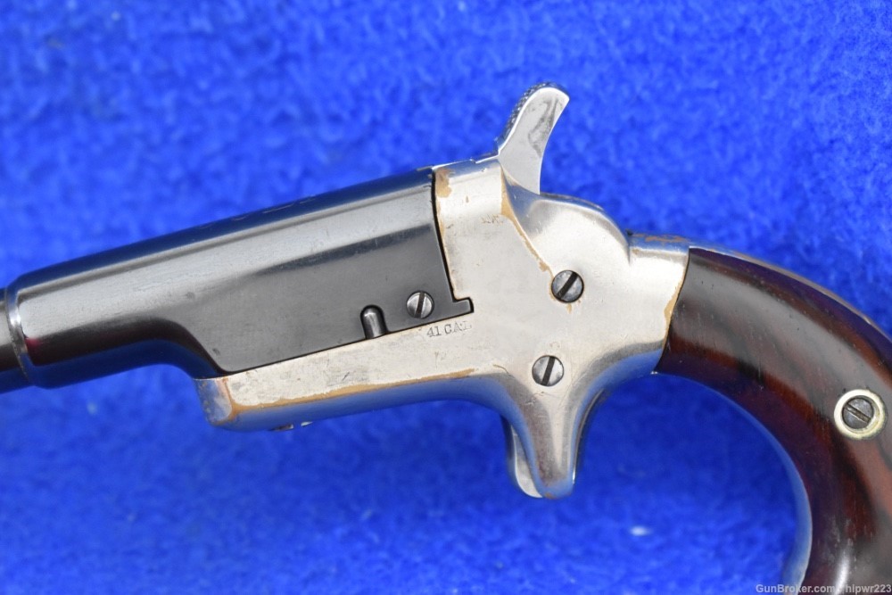 Colt 3rd model Thuer .41 Cal long barrel smooth bore.  Possible prototype?-img-16
