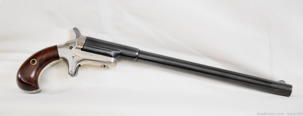 Colt 3rd model Thuer .41 Cal long barrel smooth bore.  Possible prototype?-img-0