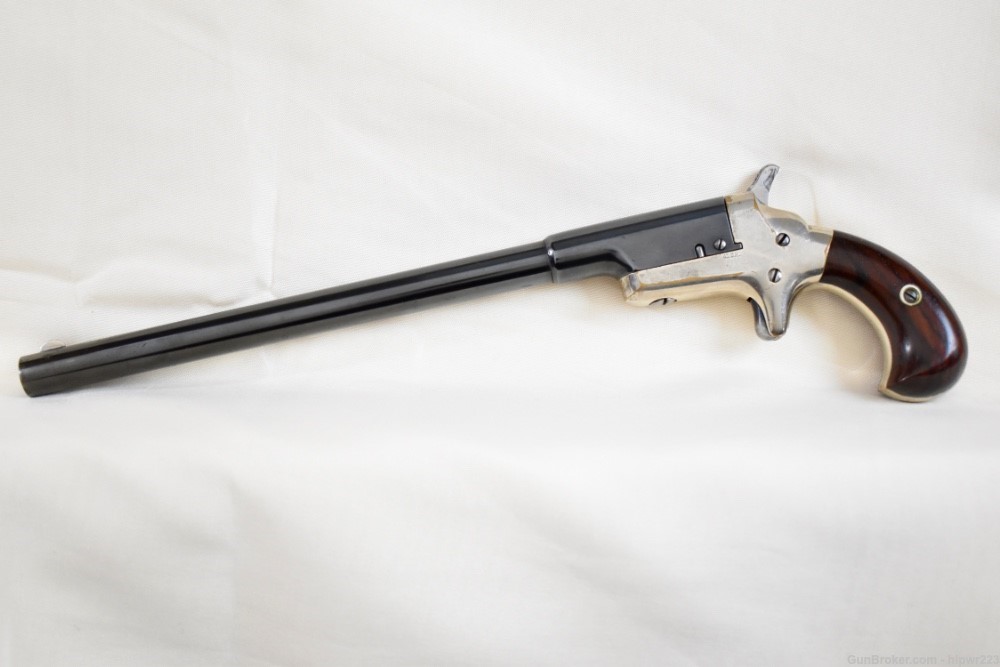 Colt 3rd model Thuer .41 Cal long barrel smooth bore.  Possible prototype?-img-2