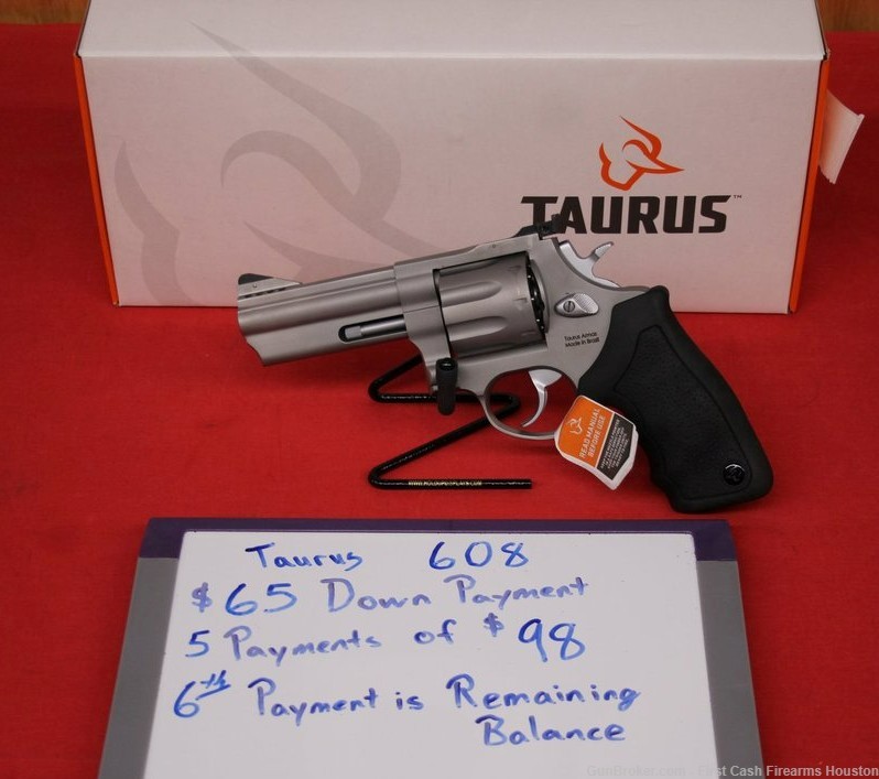 Taurus, 608, New, .357 Mag, LAYAWAY TODAY-img-0