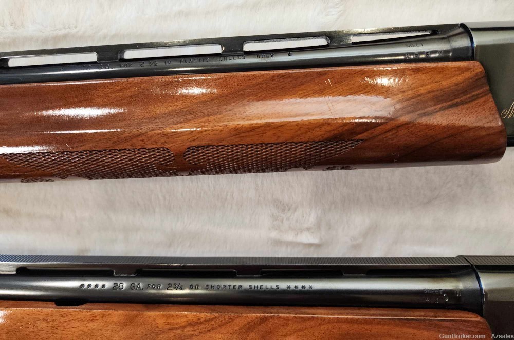 Remington 1100 Matched Pair 2918 28 GA & 410 GA 25 inch Skeet barrels RARE-img-48