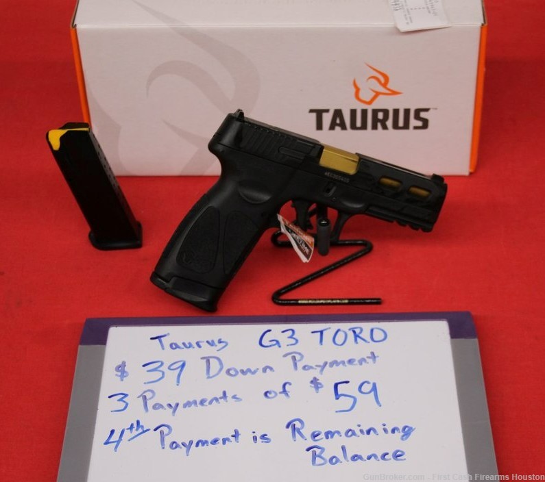 Taurus, G3 TORO, 9mm, New, LAYAWAY TODAY-img-1