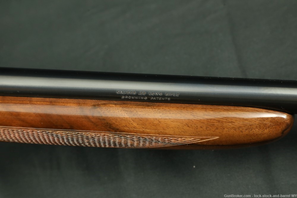 Browning Miroku SA22 SA-22 .22 LR 19 3/8" Semi-Auto Takedown Rifle MFD 1974-img-26