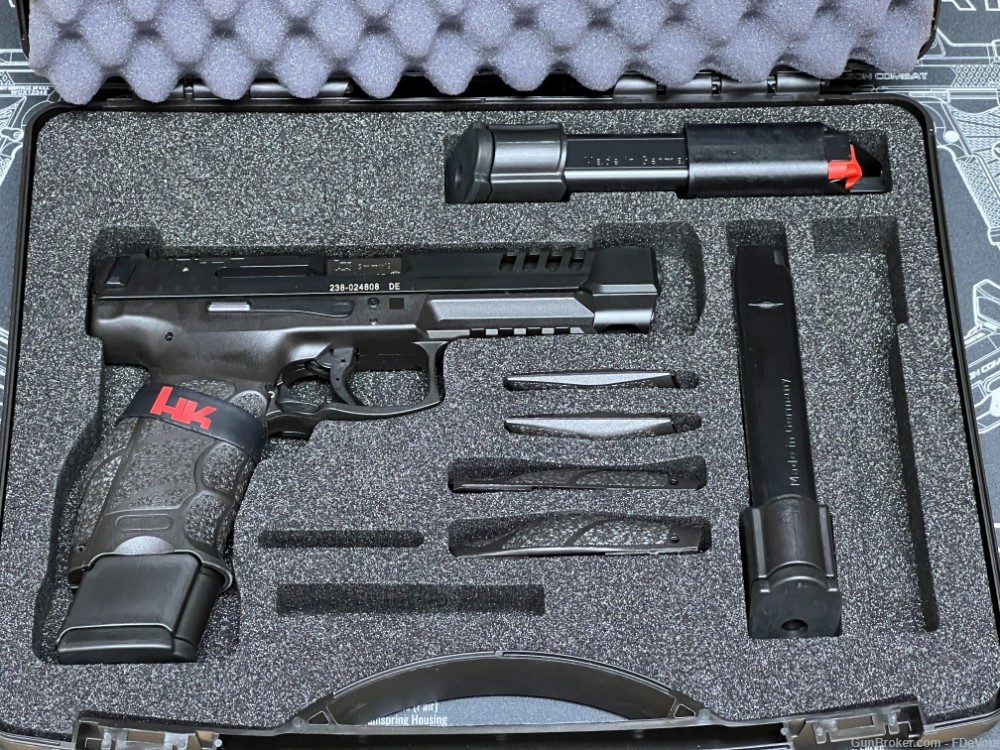 Heckler & Koch VP9L Optic Ready 9mm with Night Sights and 3x20rd Mags-img-6