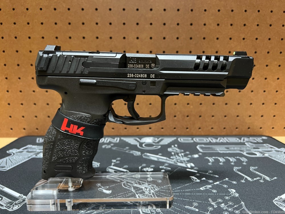 Heckler & Koch VP9L Optic Ready 9mm with Night Sights and 3x20rd Mags-img-3