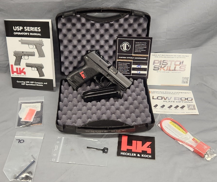 HK USP 9mm Compact Langdon Tactical USP9C V1 pistol -img-11