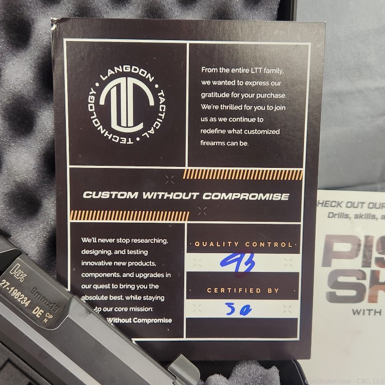 HK USP 9mm Compact Langdon Tactical USP9C V1 pistol -img-12