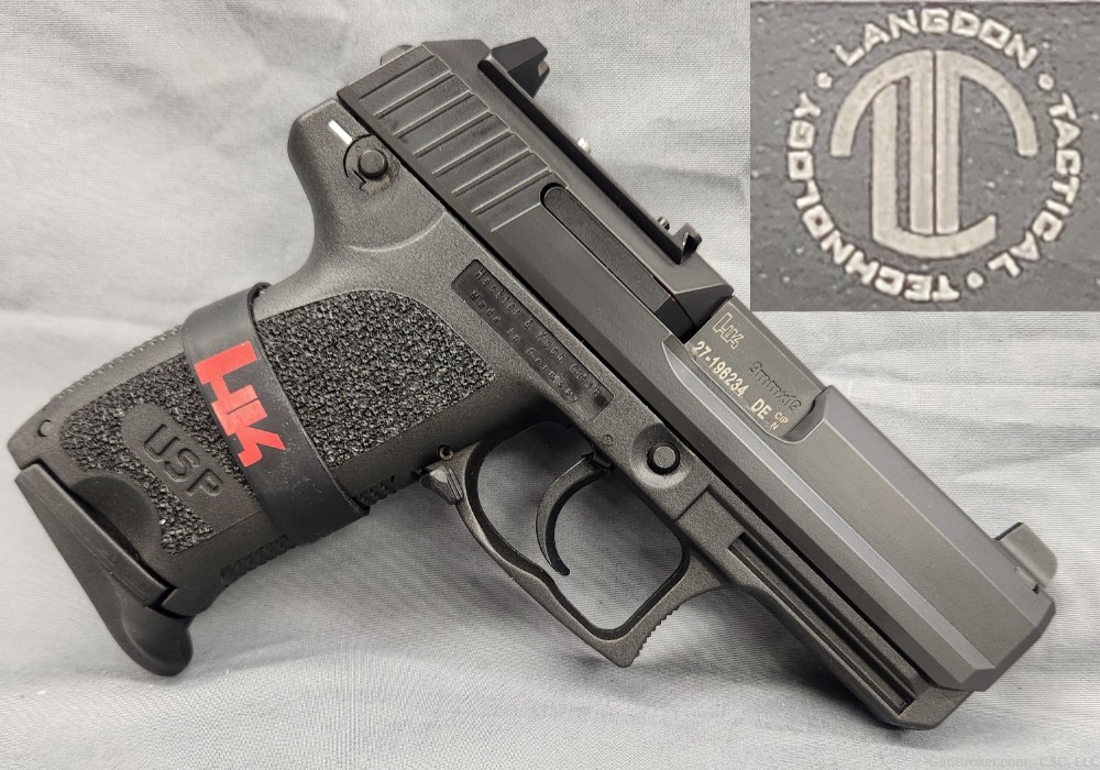 HK USP 9mm Compact Langdon Tactical USP9C V1 pistol -img-0