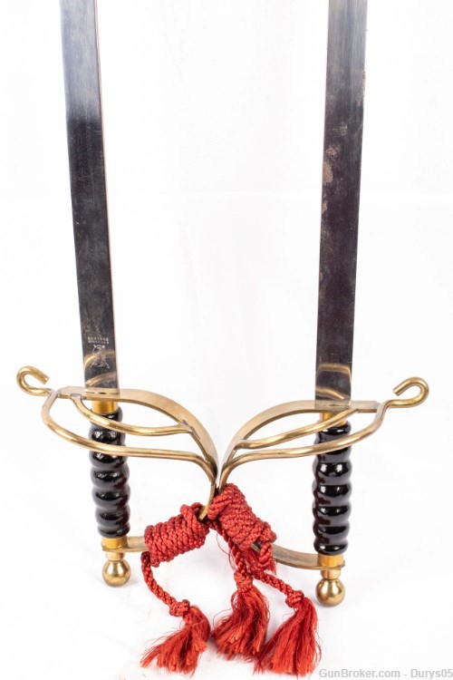 Pair of ABC of Birmingham Ceremonial Wall Decoration Swords Durys# 4-2-1197-img-3