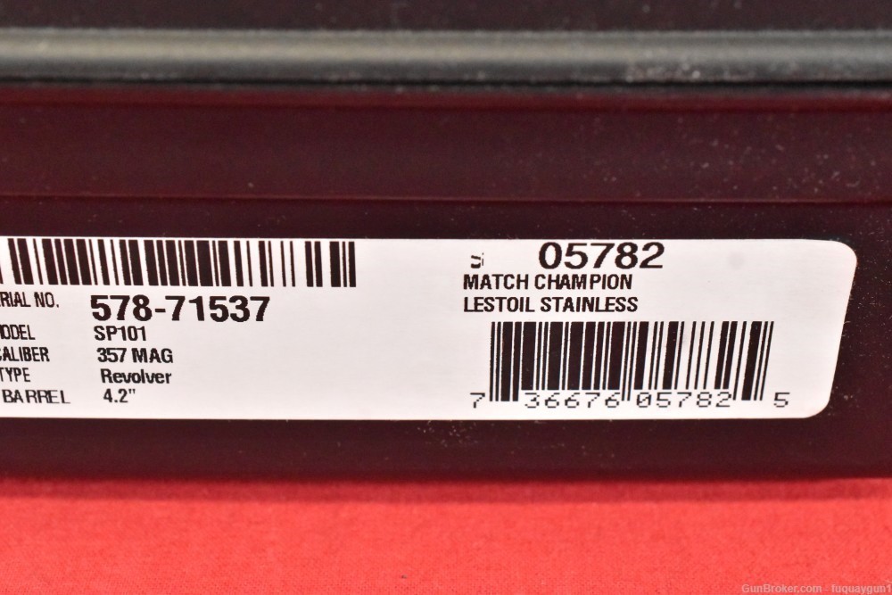 Ruger SP101 Match Champion 357 MAG 4.2" 5rd 05782 SP101-Match-Champion-img-10