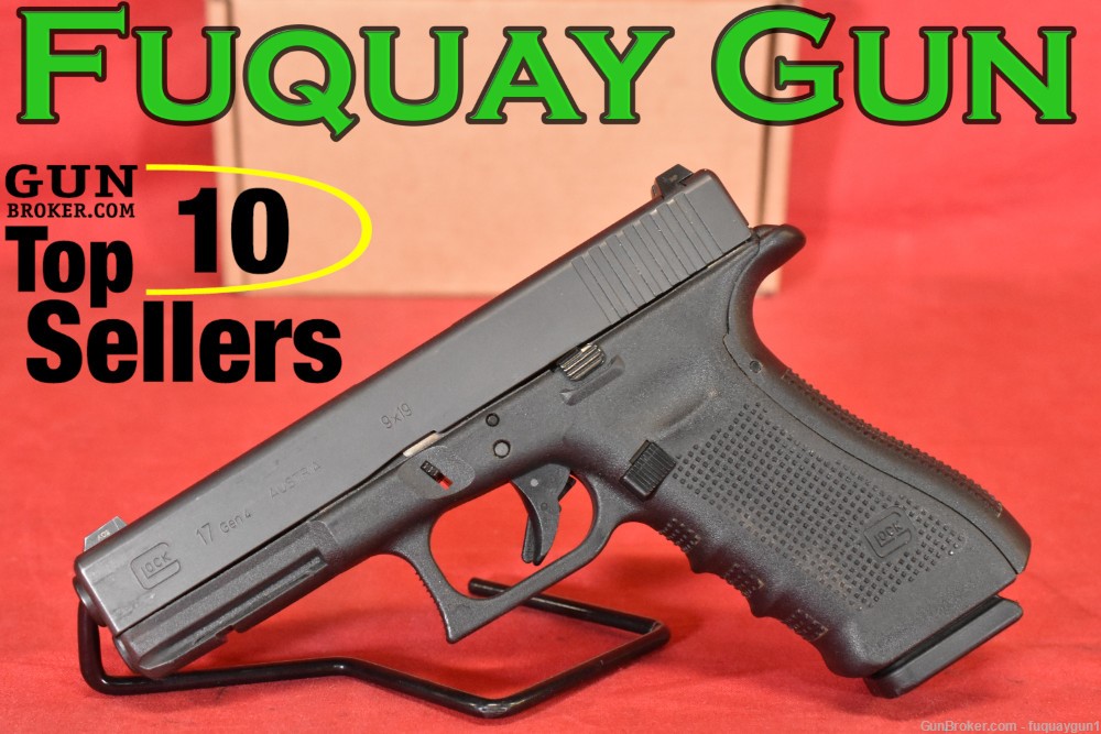 Glock 17 Gen 4 9mm 4.5" 17rd Law Enforement Trade In G17 17-17-img-0