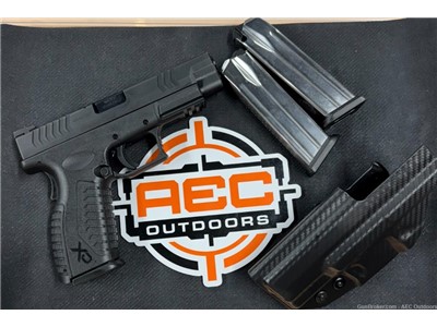 USED SPRINGFIELD XD-M 9MM PENNY START! 