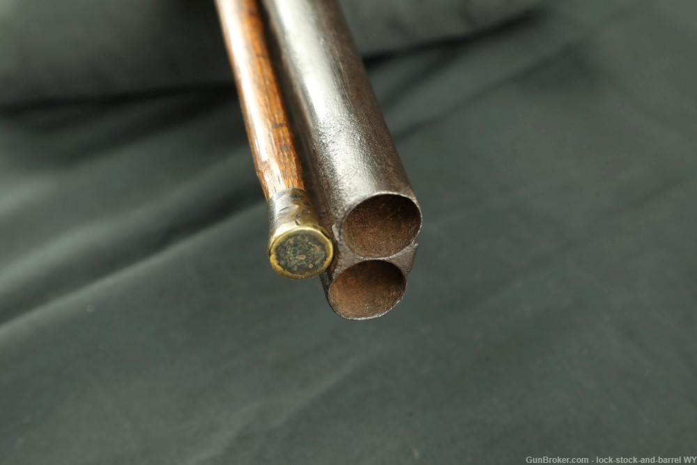 Civil War Era Liege 16 GA 30” SxS Black Powder Percussion Shotgun Antique-img-12