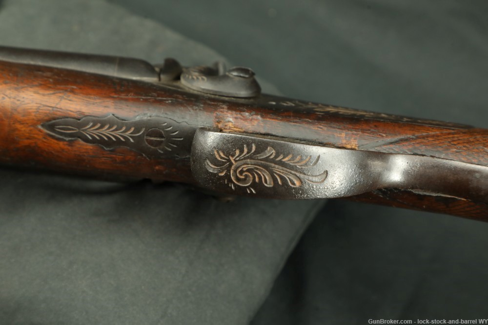 Civil War Era Liege 16 GA 30” SxS Black Powder Percussion Shotgun Antique-img-16